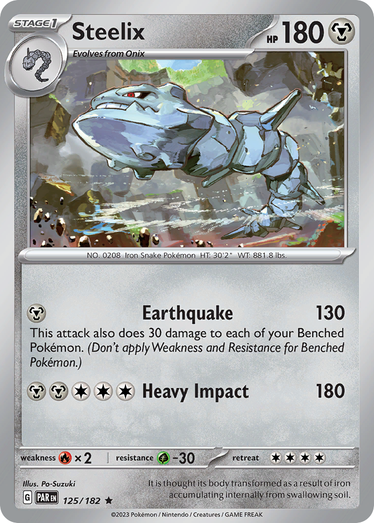 Charizard ex - Paradox Rift #125