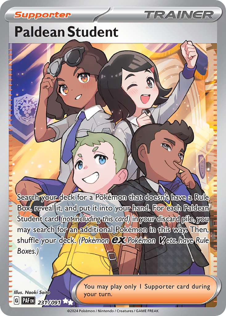 Pokémon TCG Paldean Fates Tin (Great Tusk)