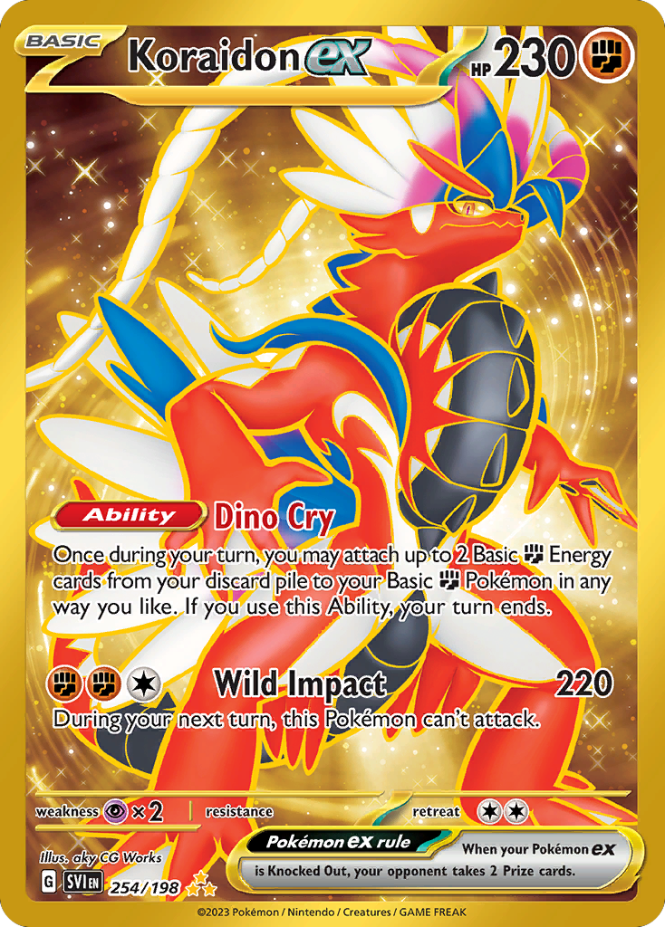 Scarlet & Violet Base Elite Trainer Box (Koraidon)