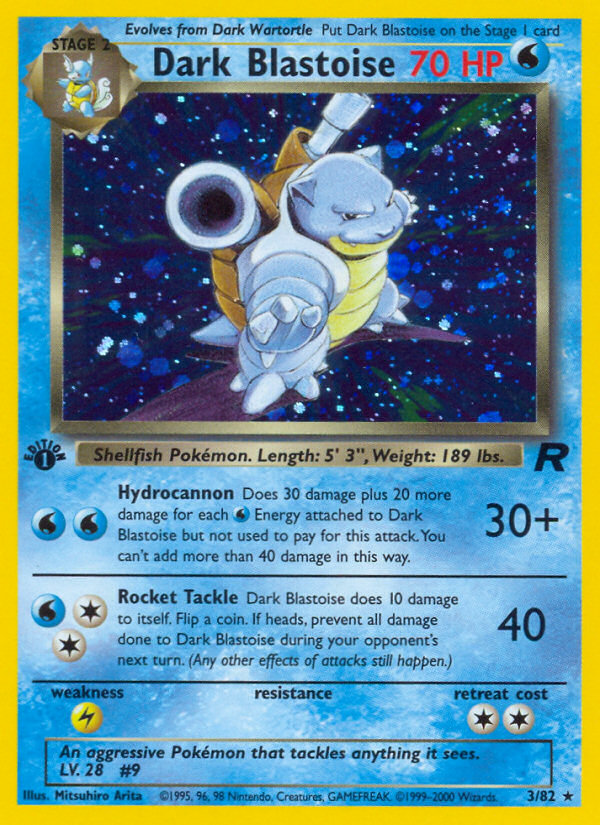 Dark Blastoise - Team Rocket (2000) #3