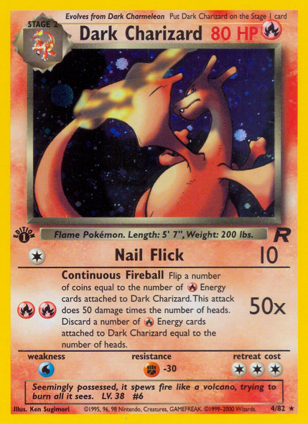Dark Charizard - Team Rocket (2000) #4