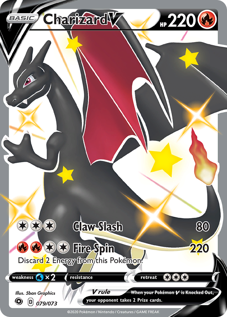 Charizard V - Champion's Path #79