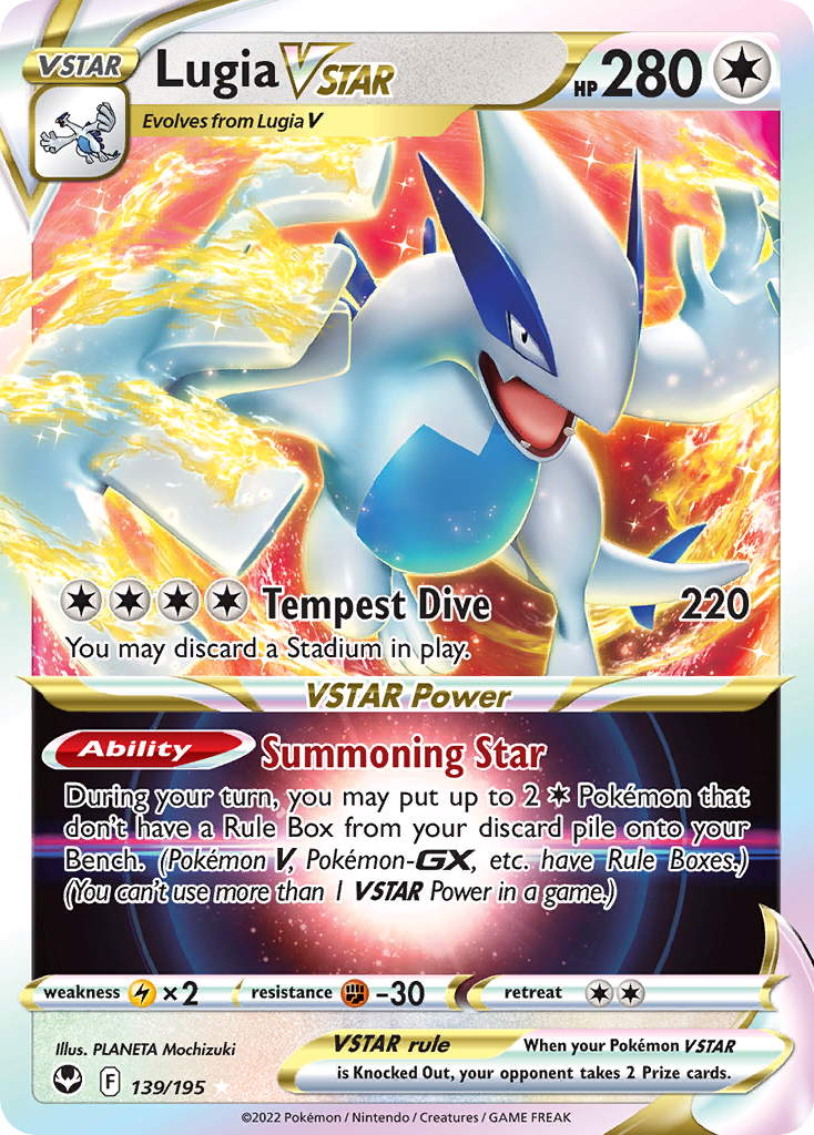 Lugia VSTAR - Silver Tempest #139