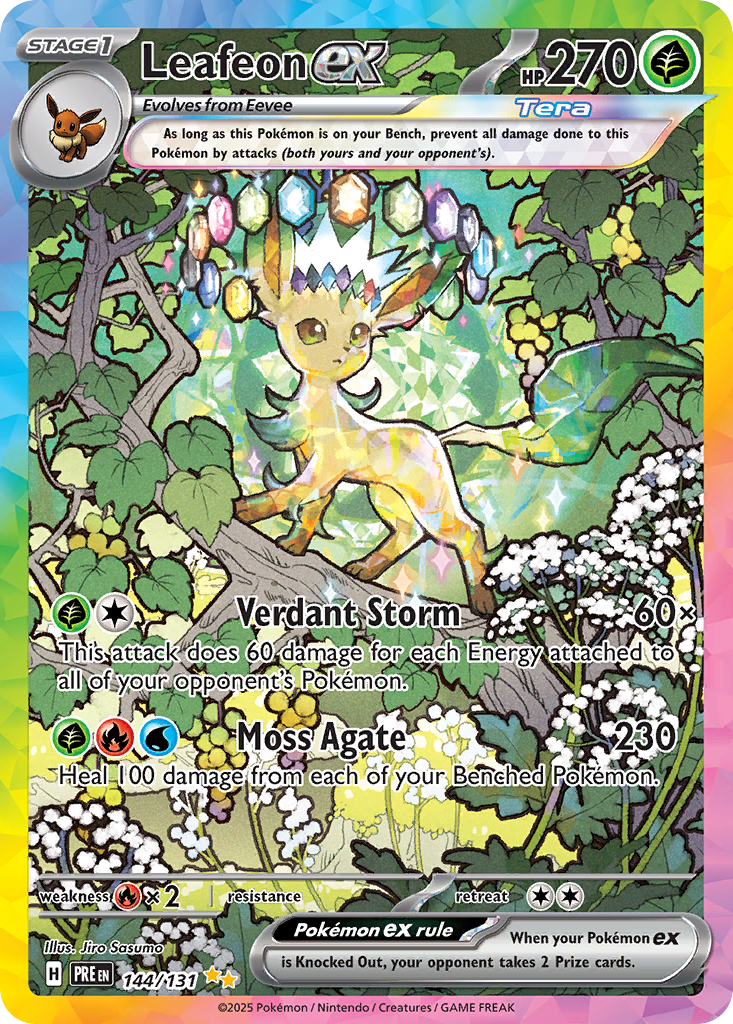 Leafeon ex - Prismatic Evolutions #144