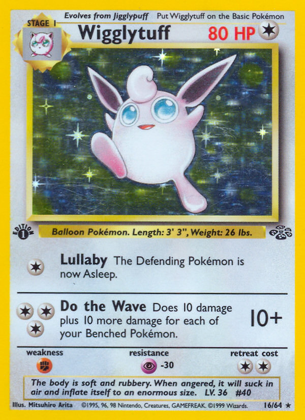 Wigglytuff - Jungle (1999) #16