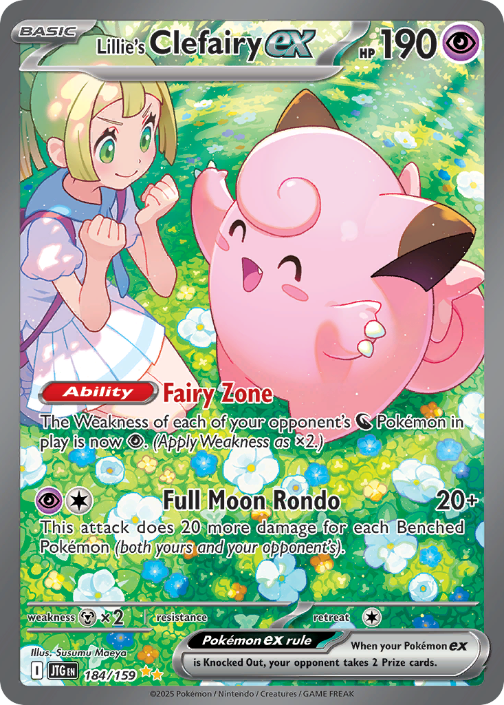 Lillie's Clefairy ex - Journey Together #184