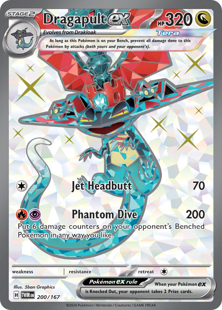 Dragapult ex - Twilight Masquerade #200