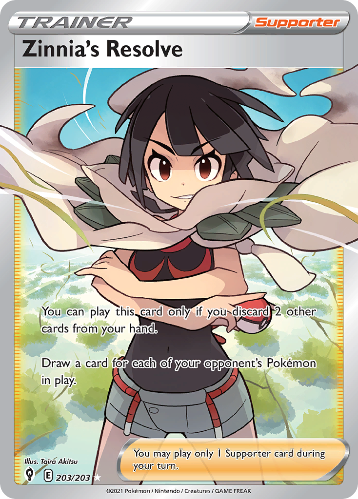 Jolteon V (Alt Art) - Evolving Skies #203