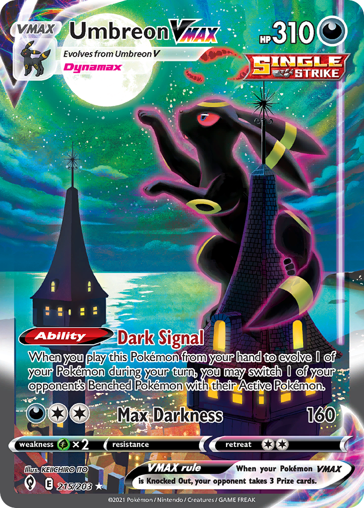 Umbreon VMAX Alt Art — Evolving Skies BGS 9.5 GEM MINT