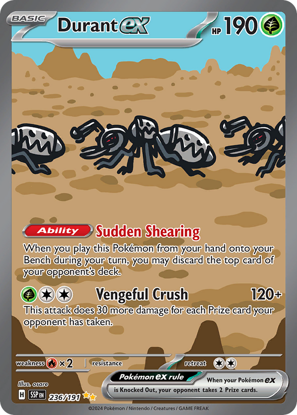 Alolan Exeggutor ex - Surging Sparks #236 - PikaStore