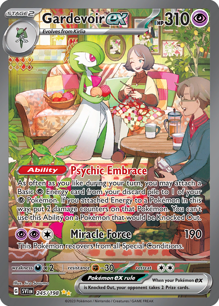 Gardevoir ex Special Illustration — Scarlet & Violet