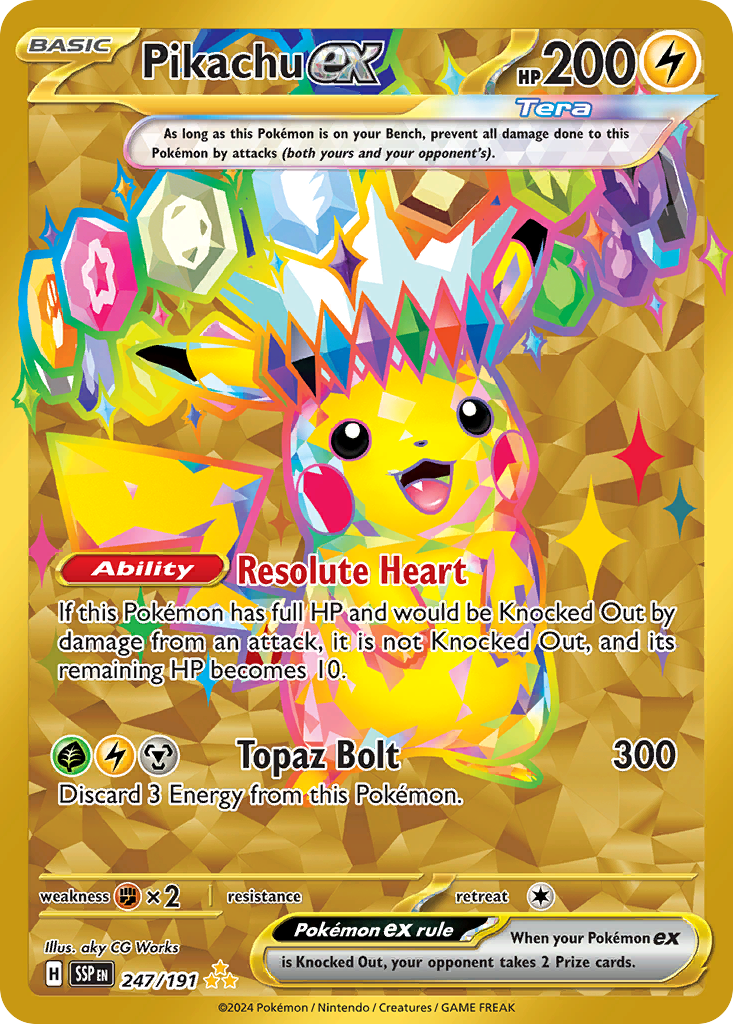 Scarlet & Violet—Surging Sparks Elite Trainer Box (Pikachu ex)