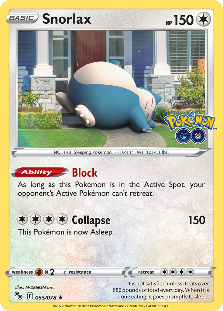 Pokémon GO Pikachu Tin (Snorlax)