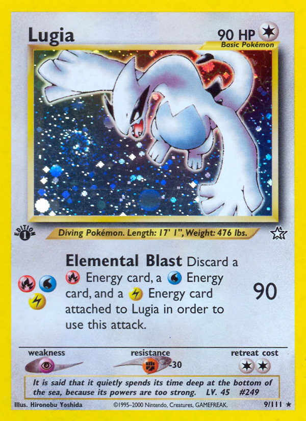 Lugia - Neo Genesis (2000) #9 (PSA 10 Gem Mint)