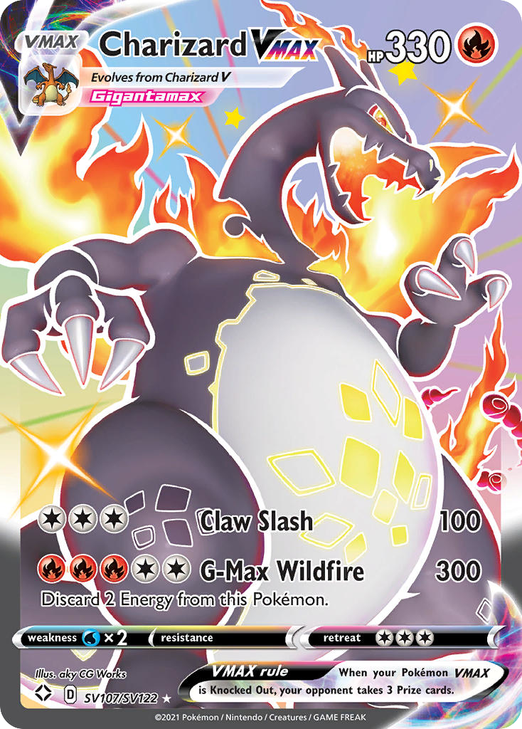Shiny Charizard V - Shining Fates #SV107